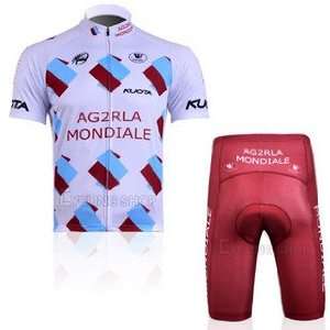   Tour de France short sleeved jersey / low price 11AG2R Sports