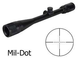   Banner Rifle Scope 6 24x 40mm Adjustable Objective Mil Dot 716244