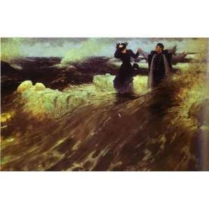  Hand Made Oil Reproduction   Ilya Repin   32 x 20 inches 