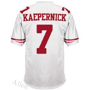  San Francisco 49ers Football Jersey #7 Kaepernick White 