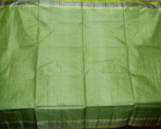 Beautiful Vintage 100% Pure Real Silk Saree Fabric Seide 5 Yards Sari 