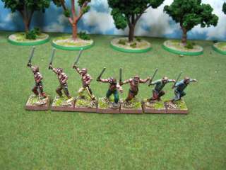 28mm Ancient DPS Painted British Warriors CE100  