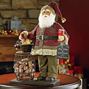  Collectible Cork Holder Santa