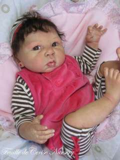 Reborn baby ethnic arabian girl kit Lulu Adrie Stoete now Amel by 