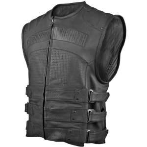  Speed & Strength Hard Knock Life Leather Vest Small S 87 
