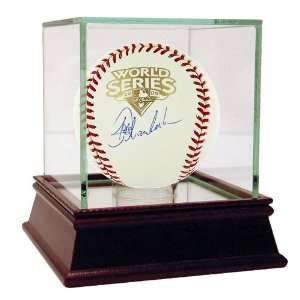  Joba Chamberlain Autographed Baseball   2009 WS Sports 