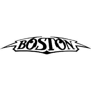  BOSTON BAND WHITE LOGO DECAL STICKER 