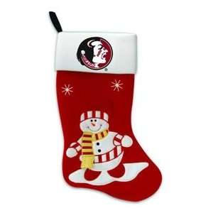  Florida State Seminoles Stocking   24 Felt Snowman 