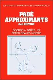   , (0521135095), George A. Baker Jr, Textbooks   