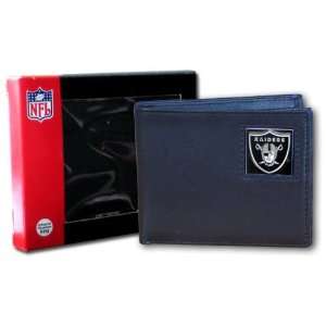  Oakland Raiders Leather Bifold Wallet