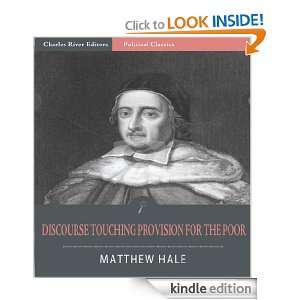 Discourse Touching Provision for the Poor Matthew Hale, Charles 