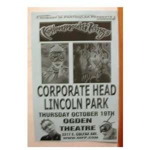 Kottonmouth Kings Corporate Head Handbill poster The