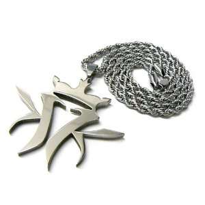  Stainless Steel KMK Kottonmouth Kings Pendant 24 Chain Jewelry