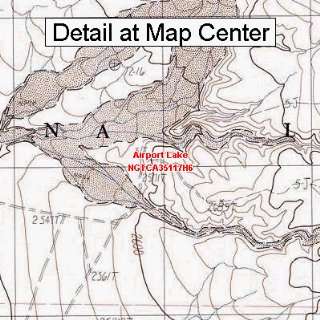   Map   Airport Lake, California (Folded/Waterproof)