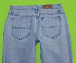 Riders Lee sz 10P Petite x 27 Womens Blue Jeans Denim Pants GI51 