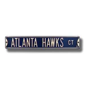  Atlanta Hawks Court Street Sign