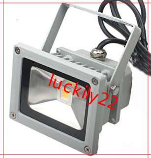 10W Warm White LED Flood Light Projection outdoor Floodlight 800LM