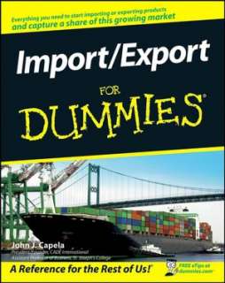import export for dummies john j capela paperback $ 12