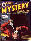 DIME MYSTERY MAGAZINE (August 1948) Arthur Leo Zagat, detective pulp
