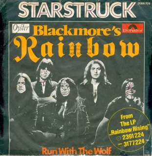 Single RAINBOW   Starstruck (1976) GERMANY PS / RONNIE JAMES DIO 