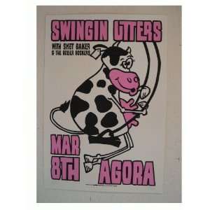  Swinging Utters SilkScreen Poster Signed & Numbered The 