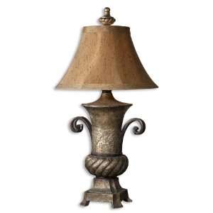 Uttermost 38.5 Inch Borghetto Lamp In Textured Base Finished In 