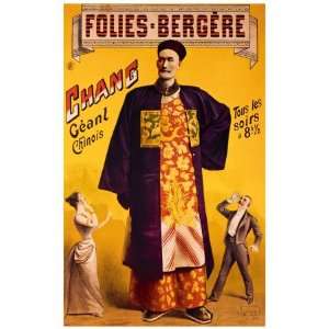  Folies Bergeres, Chinese Giant Giclee Poster Print by 