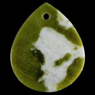 pretty natural lemon jasper pendant bead stone e1274  
