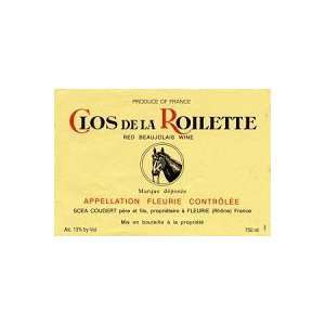  Clos De La Roilette Fleurie 2010 750ML Grocery & Gourmet 