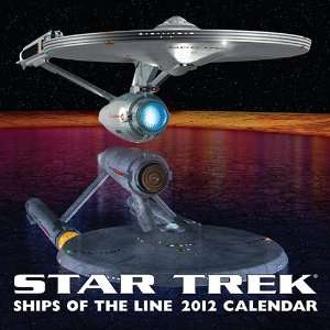  Star Trek Ships of the Line Wall Calendar 2012