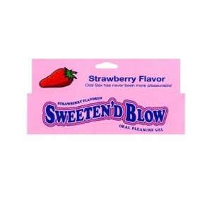  Zsweeten d blow strawberry oral pleasure gel Health 