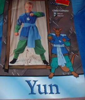 YUN Warriors of Virtue KIDS COSTUME 7 10 Halloween NEW  