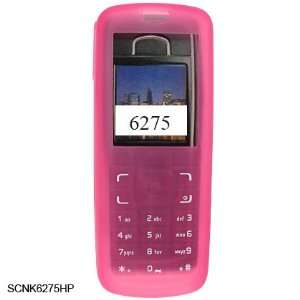   Skin Case for NOKIA 6275 / Hot Pink Cell Phones & Accessories