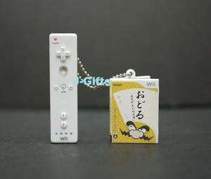 Yujin Nintendo Wii Control Console Game Disc Keychain  