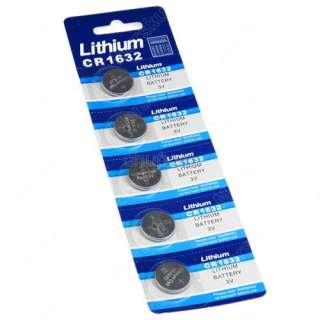 new 5x 3V Lithium CR1632 Cell Button Coin Battery 1293  