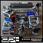 CIVIC B16/B18 STAINLESS MANIFOLD T3/T4 .63 TURBO CHARGER KIT 