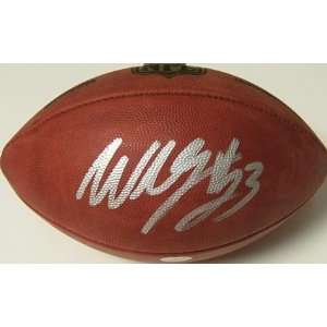 Willis McGahee Autographed Ball   (Baltimore Ravens