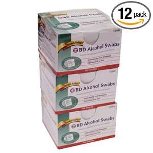  Bd Alcohol Swab 3x100 Units Shrinked Packages (12 Count 