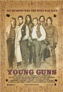 Young Guns 27 x 40 Movie Poster, Emilio Estevez,Sheen B  
