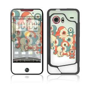   HTC Droid Incredible Skin Decal Sticker   Round Eyes 