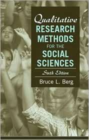   Sciences, (0205482635), Bruce L. Berg, Textbooks   