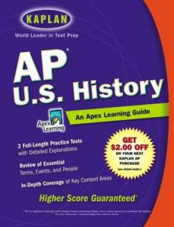   AP U.S. History by Apex Learning, Kaplan Publishing 