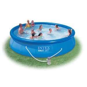  Intex Easy Set 15 Foot by 36 Inch Round Pool Set Patio 