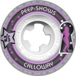  HUBBA CALLOWAY PEEP SHOWS 52mm minicore (Set Of 4) Sports 
