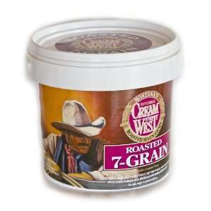 the West All Natural Roasted 7 Grain Hot Cereal, Half Gallon Pail (Net 
