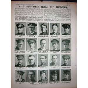  1918 WW1 Heroes Robertson Thomson Smith Meade Hardy