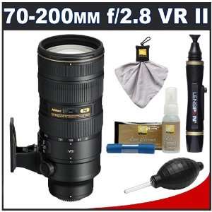  Nikon 70 200mm f/2.8G VR II AF S ED IF Zoom Nikkor Lens 