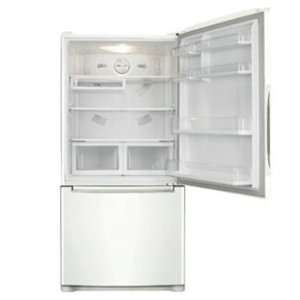 Bottom Freezer Refrigerator with Slide Out Glass Shelves, Twin Cooling 