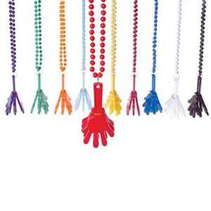  Hand Clapper Necklaces/Asst Toys & Games