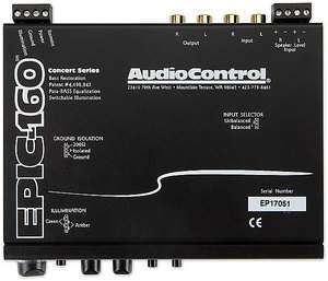   160   AudioControl In Dash Bass Maximizer W/ 160dB SPL Display  